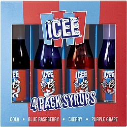 Icee 4 Pack Syrups Pkg