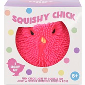Pink Chick Light Up Squeeze Toy