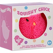 Pink Chick Light Up Squeeze Toy