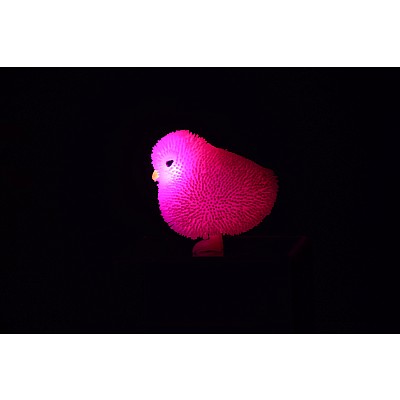 Pink Chick Light Up Squeeze Toy