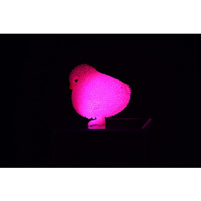 Pink Chick Light Up Squeeze Toy