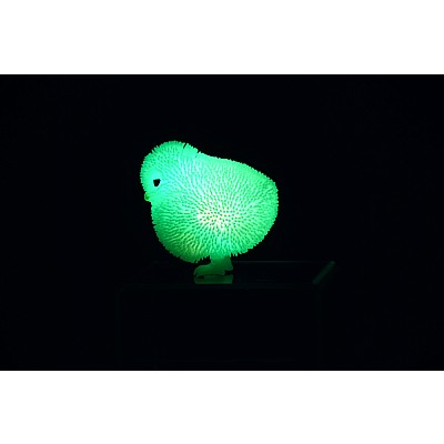 Green Chick Light Up Squeeze Toy