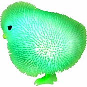 Green Chick Light Up Squeeze Toy