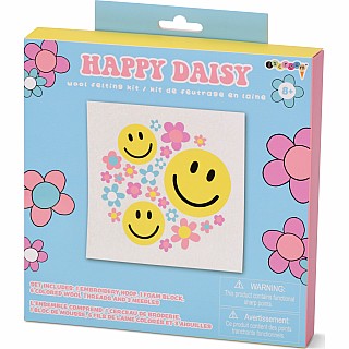 Happy Daisy Wool Felting Kit