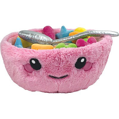 Cereal Bowl Furry and Fleece Scented Pillow
