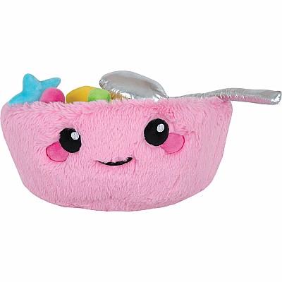 Cereal Bowl Furry and Fleece Scented Pillow