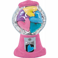 Floating Hearts Gumball Machine Pillow