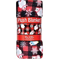 Beary Holidays Plush Blanket