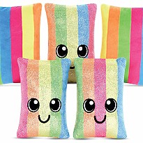 Super Sours Packaging Strawberry Scented Fleece Plush