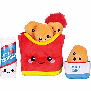 Chicken Nuggets Furry and Fleece Plush