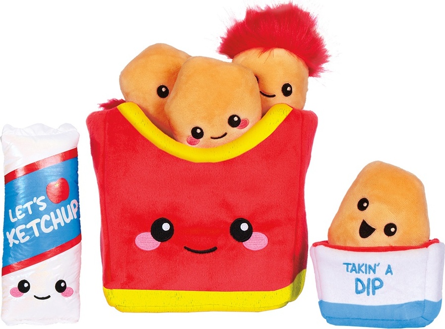 Chicken Nuggets Furry and Fleece Plush