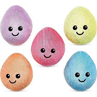 Chocolate Easter Egg Buddies Packaging Fleece Plush