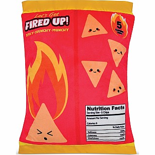 Fired Up Chips Packaging Fleece Plush