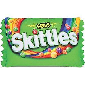 Sour Skittles Candy Microbead Pillow