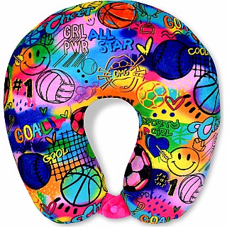 Corey Paige Fun Sports Neck Pillow