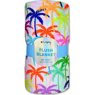 Corey Paige Palm Trees Plush Blanket