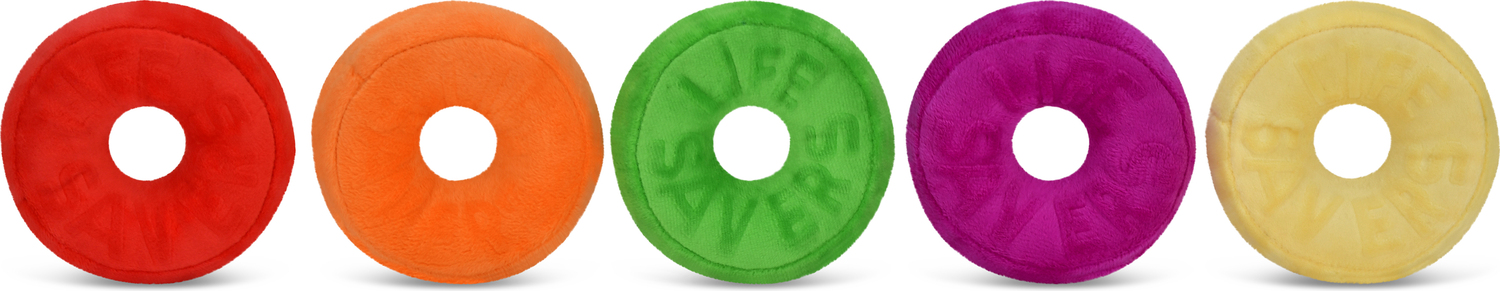 Lifesavers Packaging Plush