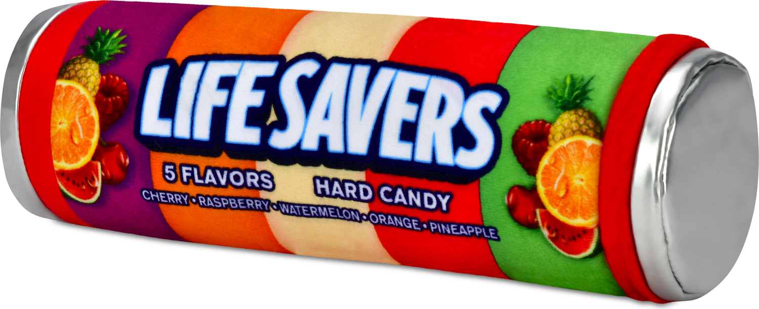 Lifesavers Packaging Plush
