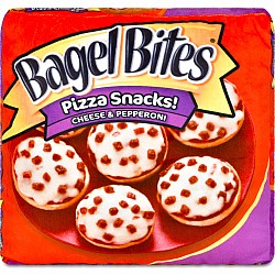 Bagel Bites Packaging Plush
