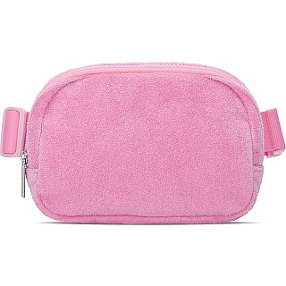 Pink Terry Belt Bag