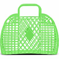 Green Neon Large Jelly Bag