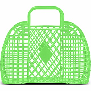 Green Neon Large Jelly Bag