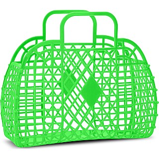 Green Neon Small Jelly Bag