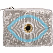 Eye Beaded Purse