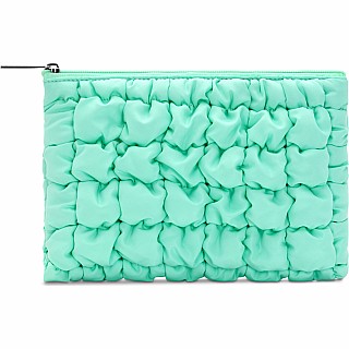 Minty Pouffy Pouch