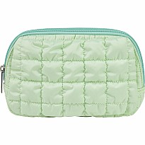 Mint Quilted Belt Bag