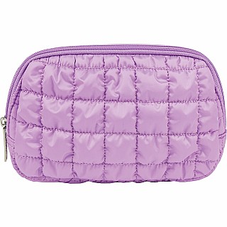 Lavender Quilted Belt Bag