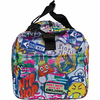 Emoji Graffiti Duffle Bag