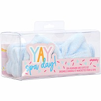 Sprinkle Spa Day Headband and Cuff Set