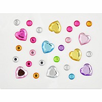 Happy Heart Face Gems