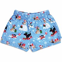 Merry Dog-Mas Plush Shorts (assorted sizes)