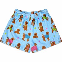 Cozy Pups Plush Shorts (Large)