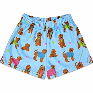 Cozy Pups Plush Shorts (X-Small)