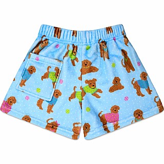 Cozy Pups Plush Shorts (X-Small)