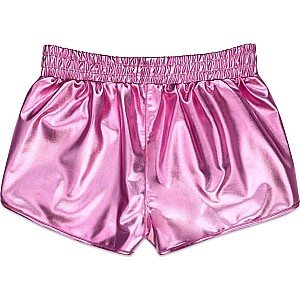 Pink Metallic Shorts (Medium)