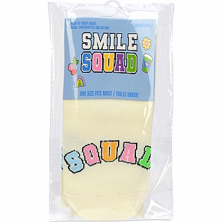 Smile Squad Socks Crossed