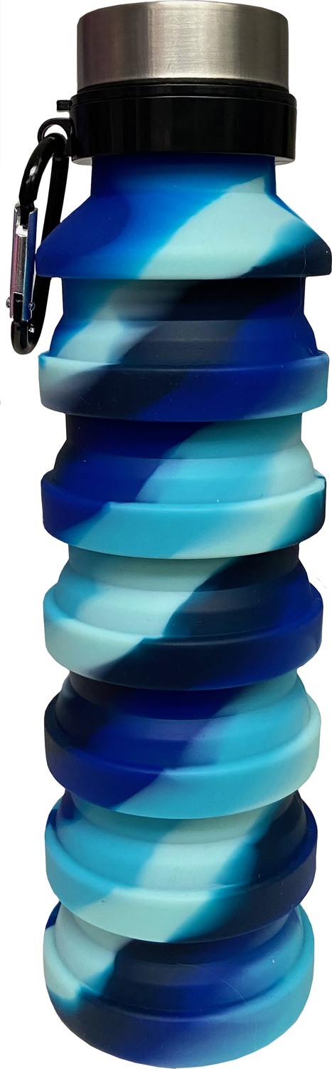 Iscream - Tie Dye Collapsible Water Bottle