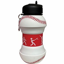 Baseball Collapsible Water Bottle