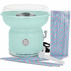 Cotton Candy Maker with 50 Printed Straws