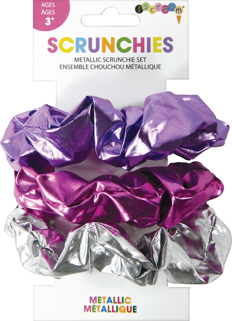 Metalic Scrunchie Set