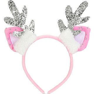 Sparkle Reindeer Headband