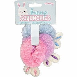 Bunny Scrunchie Set