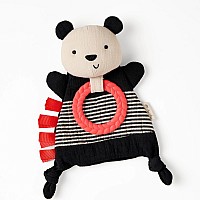 Bitzy Crinkle™ Sensory Crinkle Toy with Teether (Pauly the Panda)