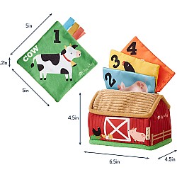 Itzy Sensory Scarves, Farm Friends