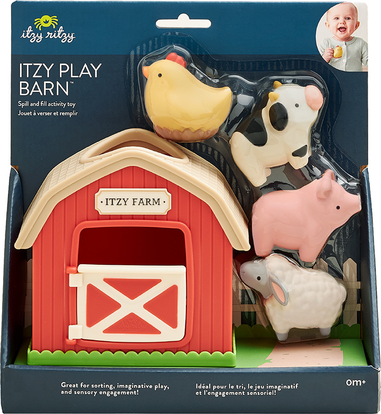 Itzy Play Barn™ - Spill and Fill Activity Toy (Farm Friends)