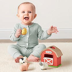 Itzy Spill and Fill Activity Toy, Farm Friends